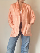 80's Pastel Pink Blouse