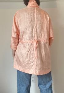 80's Pastel Pink Blouse