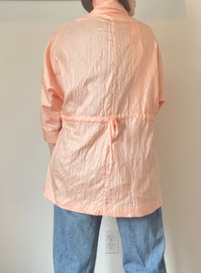 80's Pastel Pink Blouse