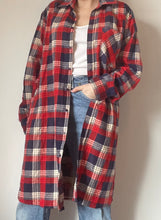 90's Plaid Flannel Button-Up