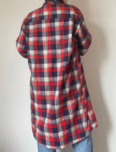 90's Plaid Flannel Button-Up