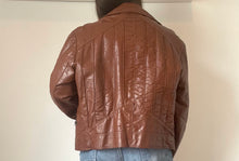 70's Brown Leather Jacket