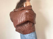 70's Brown Leather Jacket