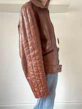 70's Brown Leather Jacket