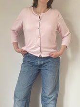 90's Pink Cotton Cardigan