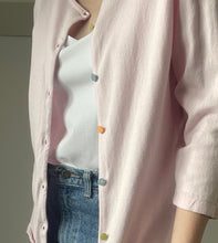 90's Pink Cotton Cardigan