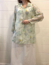 70's Pastel Button-Up