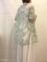 70's Pastel Button-Up