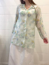 70's Pastel Button-Up