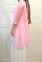 60's Pink Sheer Robe