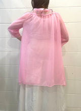 60's Pink Sheer Robe
