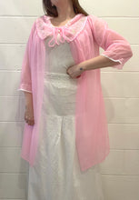 60's Pink Sheer Robe