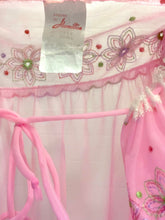 60's Pink Sheer Robe