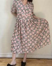 80's Floral Dress