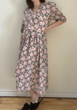 80's Floral Dress