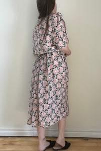 80's Floral Dress