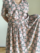 80's Floral Dress