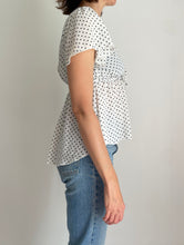 90's Polka Dot Blouse