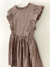 80's 4T Brown Gingham Sundress