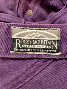 90's Rockies Purple Denim Jeans