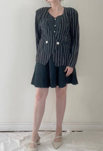 80's Teal Blazer Skirt Set