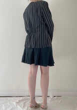 80's Teal Blazer Skirt Set