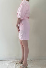 80's Pink Cotton Romper