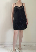 80's Black Negligee