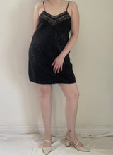 80's Black Negligee