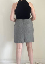 Houndstooth Pencil Skirt