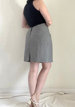 Houndstooth Pencil Skirt