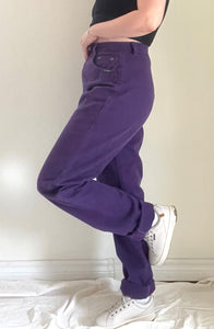 90's Rockies Purple Denim Jeans