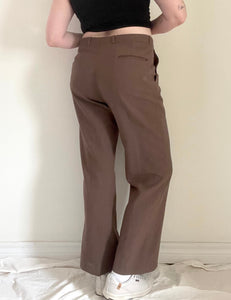 70's Dark Brown Trousers