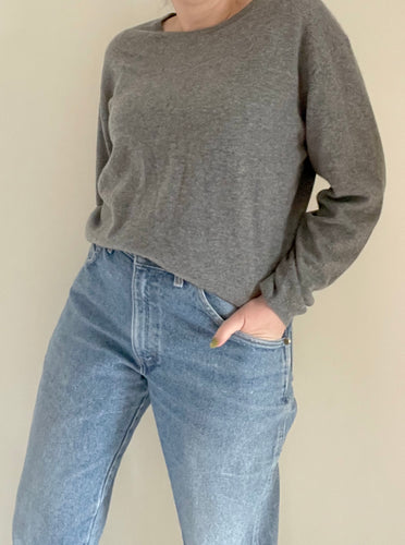 90's Grey Cashmere Pullover