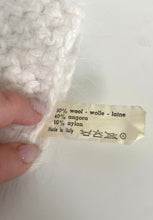 70's Blue Angora Mittens