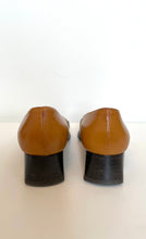 90's Tan Bocci Heeled Loafer