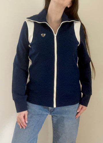 70's Navy Ceebee Track Jacket