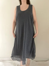 90's Navy Polka Dot Dress Set
