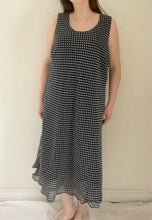 90's Navy Polka Dot Dress Set