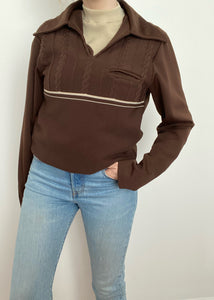 70's Sears Long Sleeve Collared Shirt