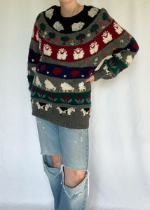 80's Deans of Scotland Wool Pullover