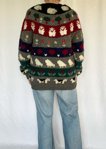 80's Deans of Scotland Wool Pullover