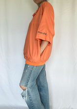 80's Orange "Roots Golf" Short Sleeve Jacket