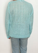 70’s Blue Knit Pullover