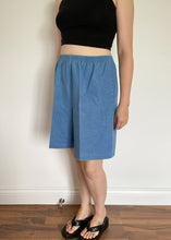 90's Pleated Cotton Bermuda Shorts