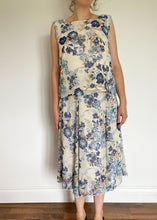 90's Floral 2 PC Tank and Skirt Set