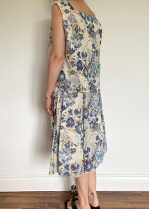 90's Floral 2 PC Tank and Skirt Set