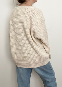 80's Cotton Knit Pullover