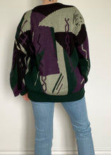 80's Moore's Knit Crew Neck Pullover Sweater