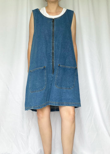90's Denim Romper